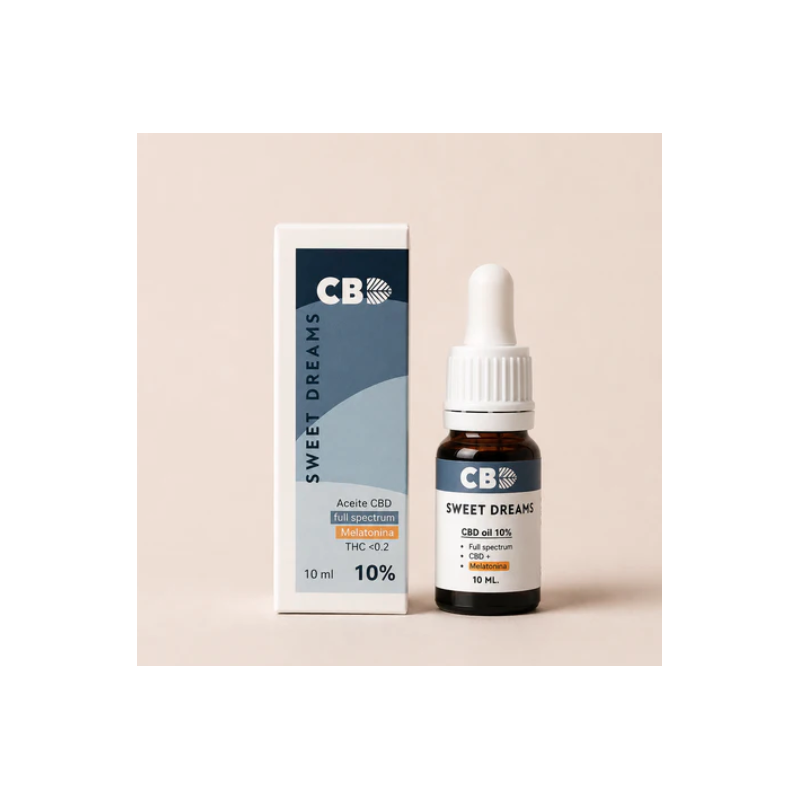 Aceite CBD 10% con melatonina y CBN – Full Spectrum (10 ml)