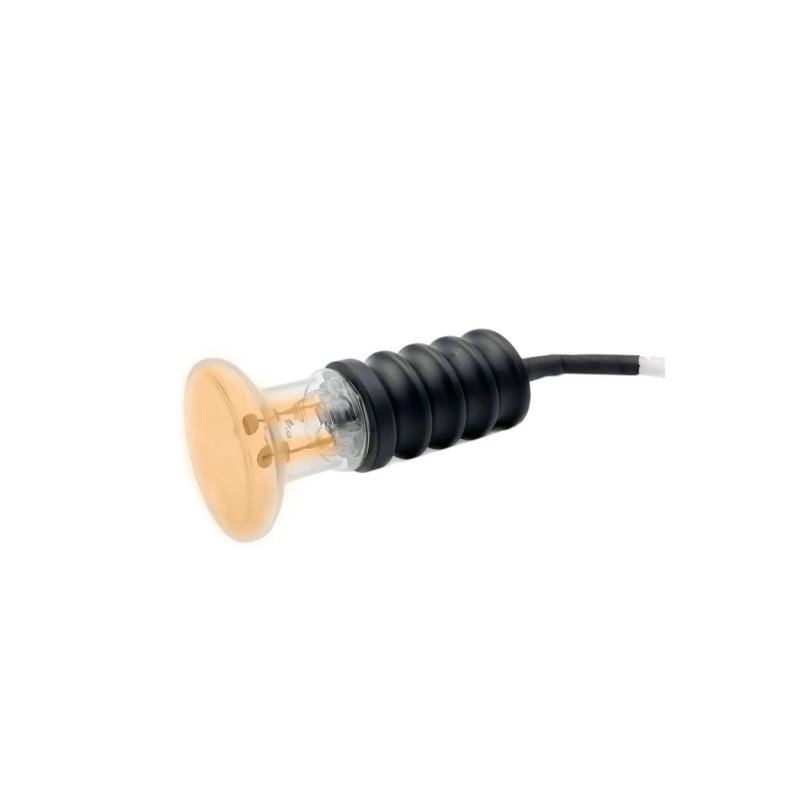 Tubo Rife Curvo Naranja | Compatible con Multiwave Oscillator