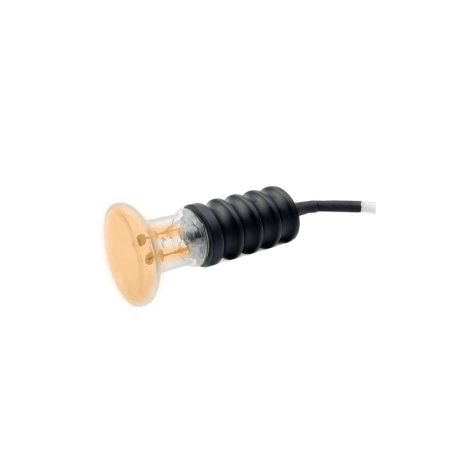 Tubo Rife Curvo Naranja | Compatible con Multiwave Oscillator