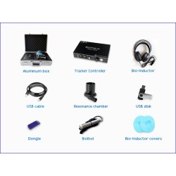 Biophilia Tracker X5 Ultra NLS analizador de bioresonancia componentes