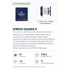 SPIRO® SQUARE X | Protección EMF para WiFi, Oficina y Hogar